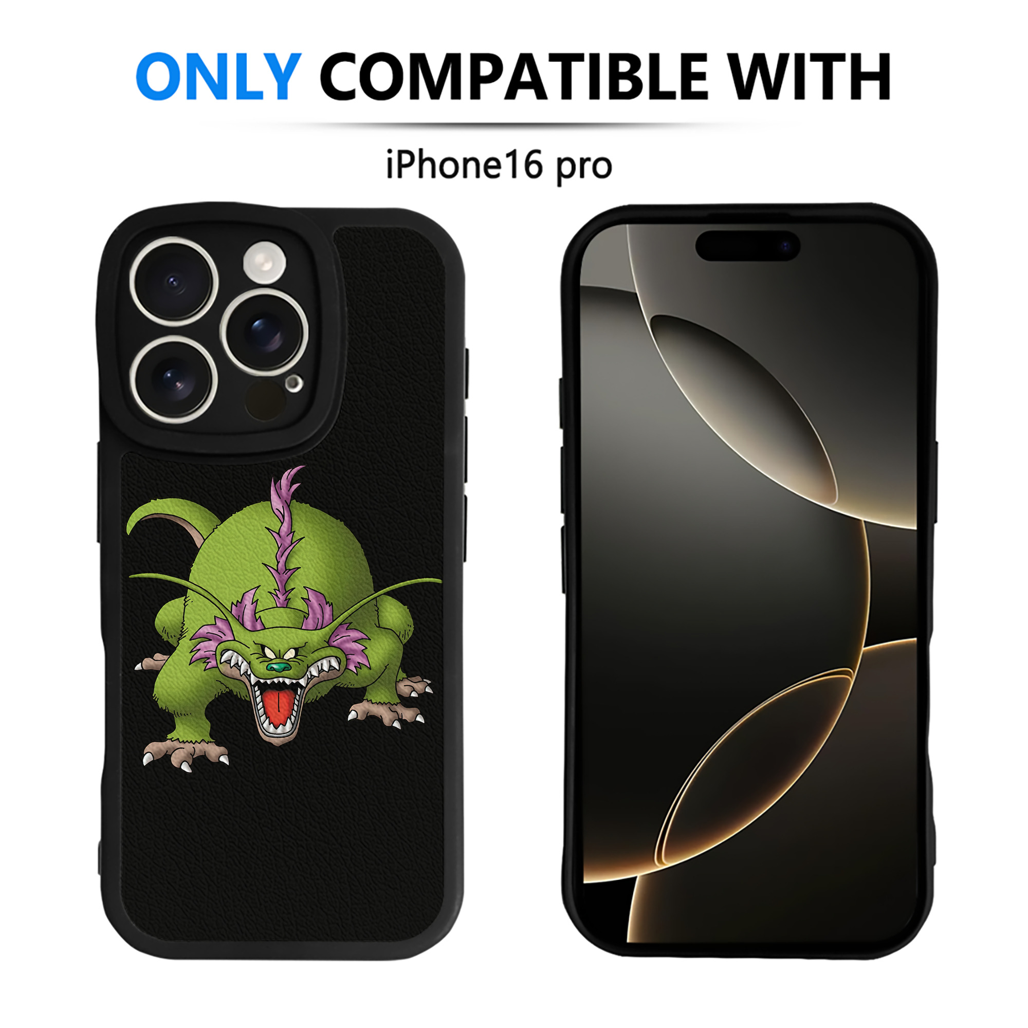 （画像用） ドラゴンクエスト Doragon Kuesuto Dragon Quest 【iPhone 16シリーズ対応】シリコンスマホケース（レザー調） 材質：シリコン